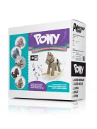 Hintaló dallammal Milly Mally Pony lila