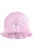 Kötött kalap New Baby rózsaszín - fehér