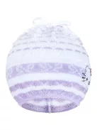Kötött sapka New Baby cica lila