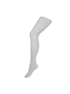 Gyerek pamut harisnya 3D New Baby szürke pöttyös