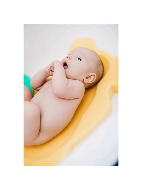 Hab alátét maxi New Baby BASIC medve rózsaszín