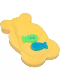 Hab alátét maxi New Baby BASIC medve sárga