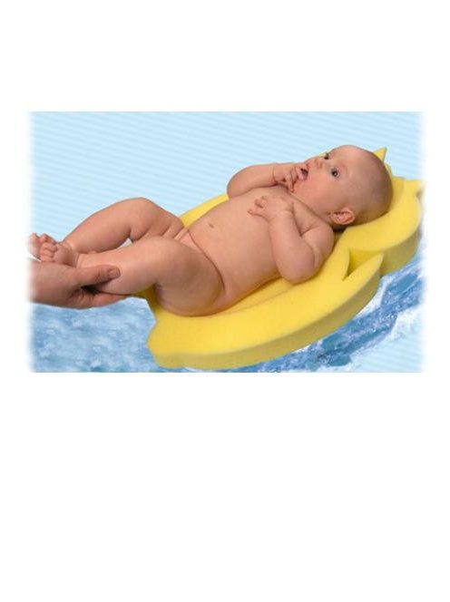 Hab alátét maxi New Baby BASIC medve lila