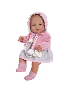 Luxus spanyol baba-kisbaba Berbesa Amanda 43cm