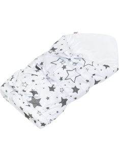 Klasszikus megkötős pólya New Baby csillag szürke