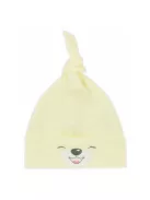 Baba pamut sapka Bobas Fashion Lucky sárga
