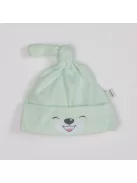 Baba pamut sapka Bobas Fashion Lucky zöld