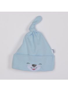 Baba pamut sapka Bobas Fashion Lucky kék