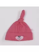 Baba pamut sapka Bobas Fashion Lucky sötét rózsaszín