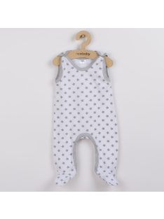 Baba rugdalózó New Baby Classic II szürke csillagokkal