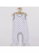 Baba rugdalózó New Baby Classic II szürke csillagokkal
