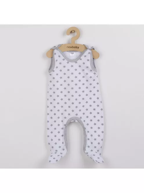 Baba rugdalózó New Baby Classic II szürke csillagokkal