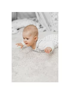 Baba rugdalózó New Baby Classic II szürke csillagokkal