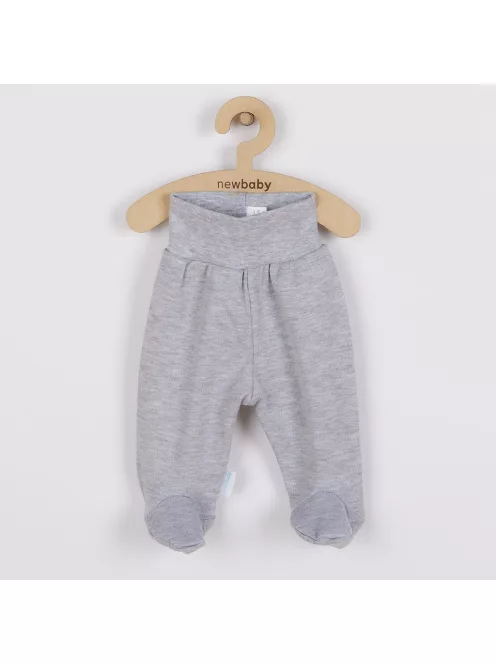 Baba lábfejes nadrág New Baby Classic II szürke