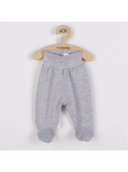 Baba lábfejes nadrág New Baby Classic II szürke