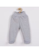 Baba lábfejes nadrág New Baby Classic II szürke