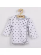 Baba ingecske New Baby Classic II szürke csillagokkal