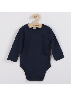   Baba body teljes hosszában patentos New Baby Classic II sötét kék