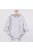 Baba body teljes hosszában patentos New Baby Classic II szürke csillagokkal