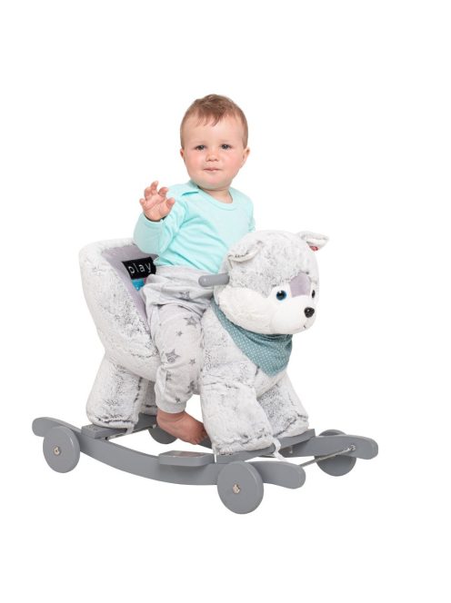 Baba body teljes hosszában patentos New Baby Classic II szürke csillagokkal