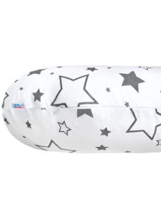 Szoptató párna New Baby szürke csillagok