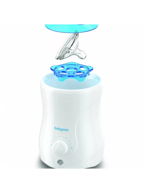 Elektromos étel és cumisüveg melegítő Natural Nursing Baby Ono sterilizáló funkcióval 2az1-ben
