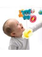 Körhinta a kiságy fölé világító vetítővel  Baby Mix szürke