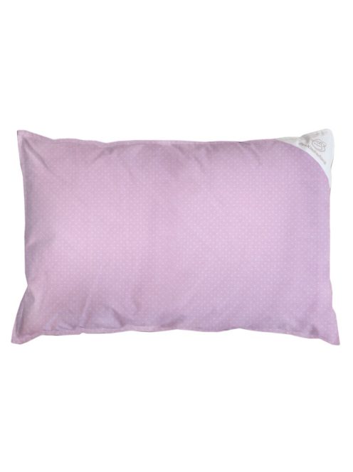 Párnahuzat rózsaszín pöttyös - 60x40 cm
