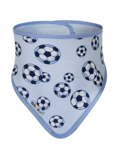 Gyerek előke-kendő Akuku 2 db bagoly-szívecske