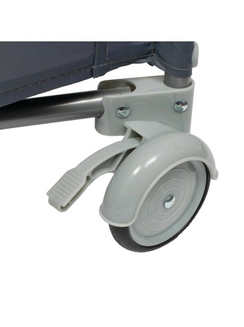 Gyermek utazóágy emelőbetéttel Baby Mix Elefánt kék