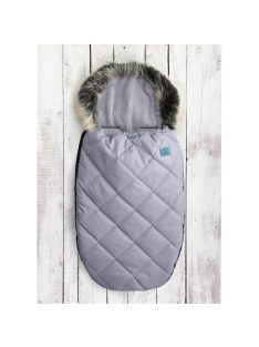 Luxus lábzsák Belisima steppelt világos szürke