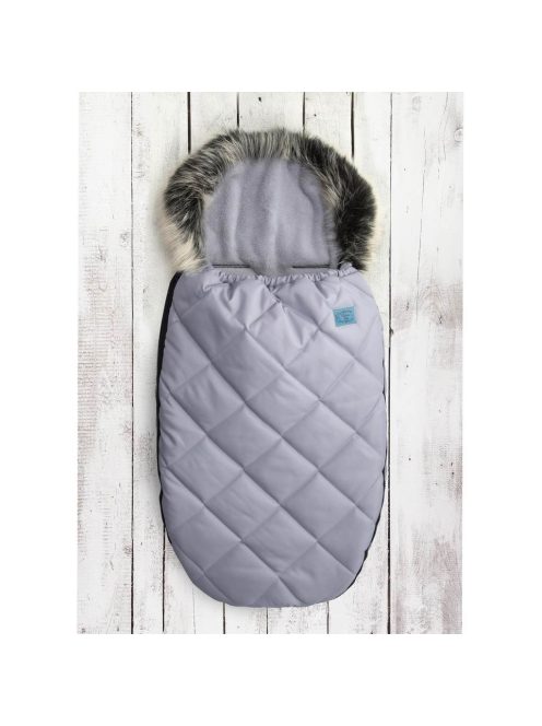 Luxus lábzsák Belisima steppelt világos szürke