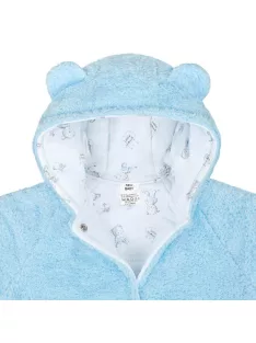 Téli baba kabátka New Baby Nice Bear kék