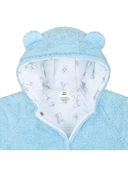 Téli baba kabátka New Baby Nice Bear kék