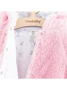 Téli baba kabátka New Baby Nice Bear rózsaszín