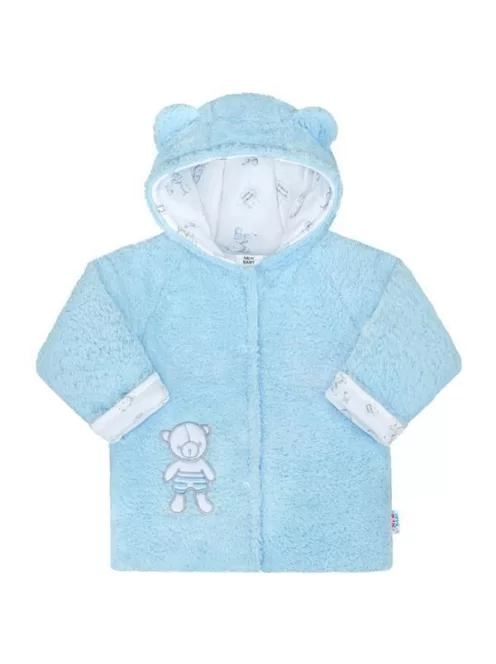 Téli baba kabátka New Baby Nice Bear kék
