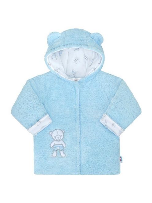 Téli baba kabátka New Baby Nice Bear kék