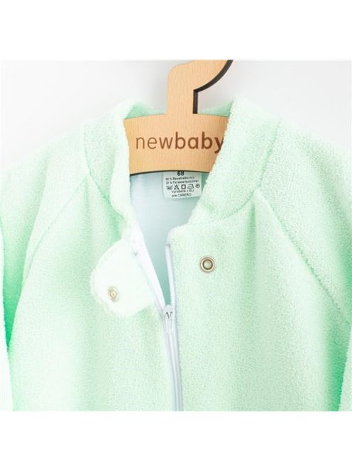 Baba frottír hálózsák New Baby maci menta