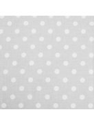 Klasszikus megkötős pólya New Baby szürke pöttyös