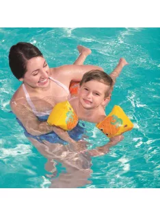   Gyermek felfújható karúszók Bestway Gyümölcsök 23cm x 15cm sárga