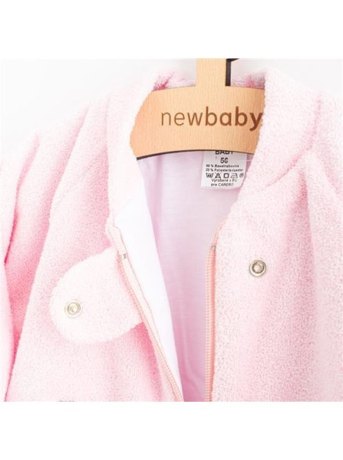 Baba frottír hálózsák New Baby maci rózsaszín