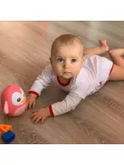 Keljfeljancsi játék Baby Mix pingvin rózsaszín