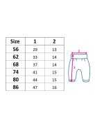 Téli baba melegítőnadrág New Baby Penguin sötét kék