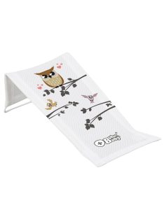 Szövet babatartó kádba Bölcs Bagoly fehér