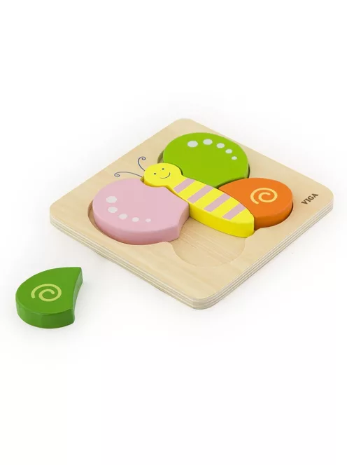 Fa képes kirakó puzzle Viga Pillangó