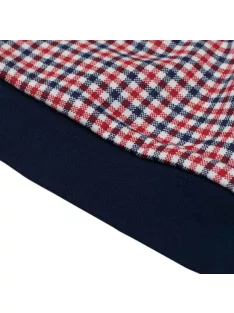 Baba pamut sapka New Baby Checkered