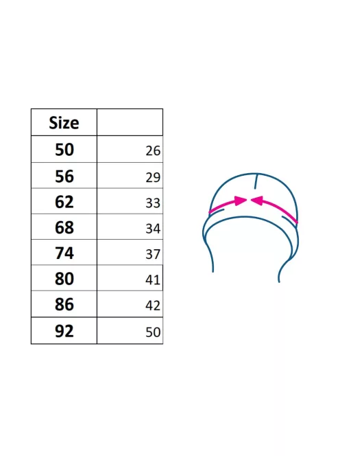 Baba pamut sapka New Baby Checkered