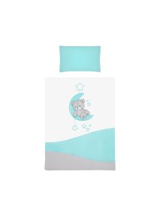   3-részes ágyneműgarnitúra BelisimaTeddy Bear 100/135 türkiz