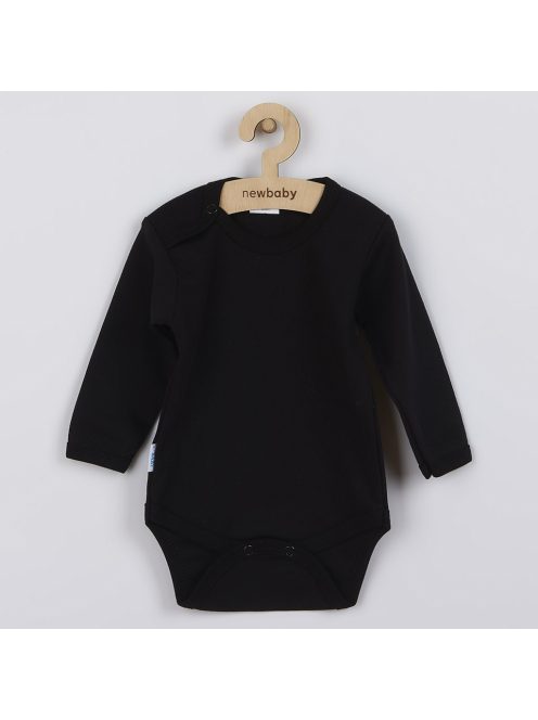 Body hosszú ujjú New Baby - fekete