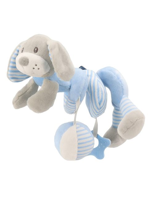 Spirálos játék kiságyra Baby Mix kutya kék